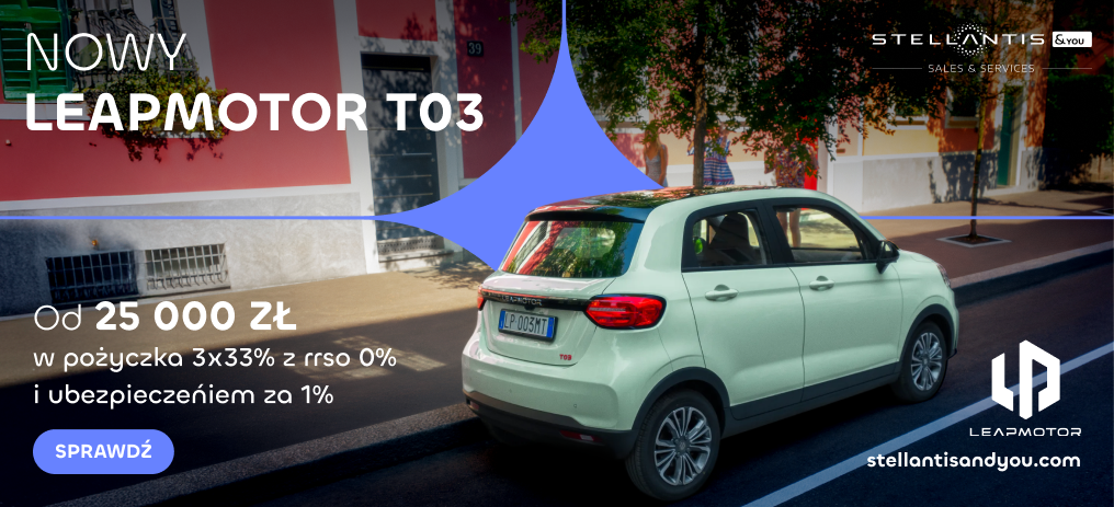 Leapmotor T03 oferta specjalna- Stellantis &You Leapmotor T03 oferta specjalna