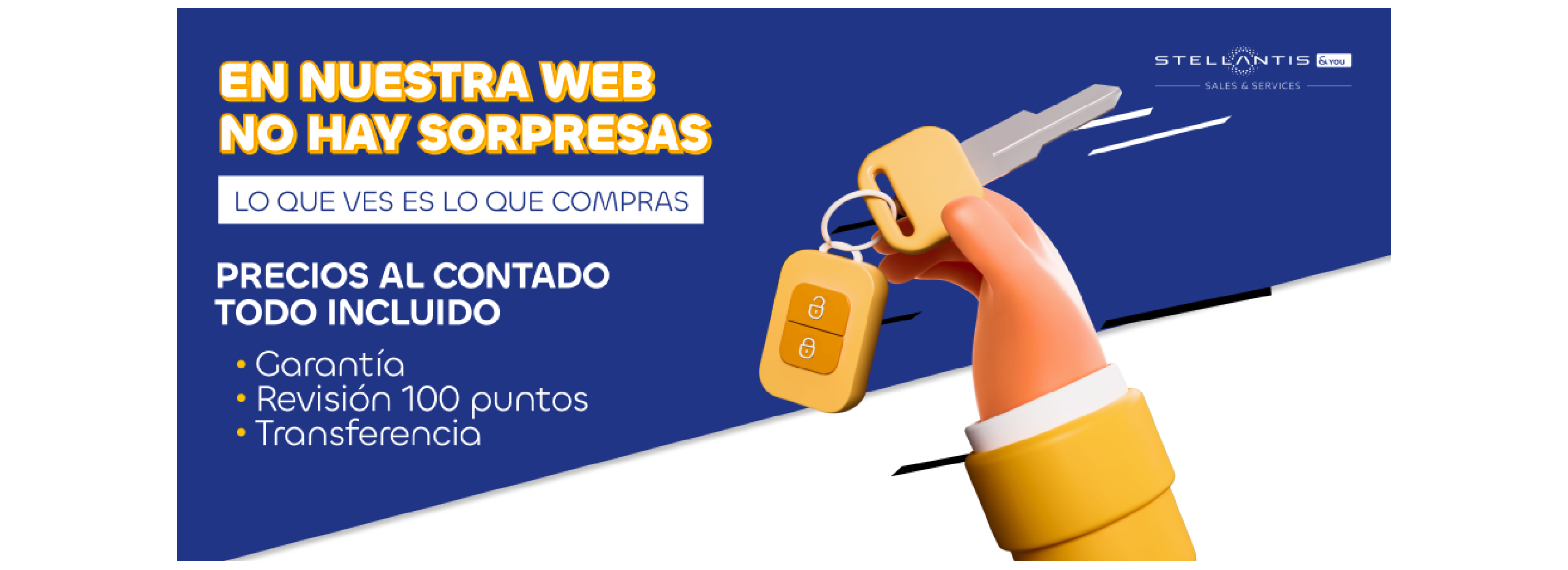 En nuestra web no hay sorpresas - Stellantis &You España En nuestra web no hay sorpresas - Precios todo incluido