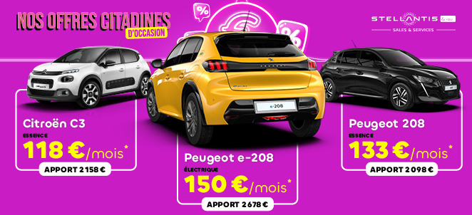 Offre LOA citadine - Stellantis &You Offre LOA citadine - Stellantis &You
