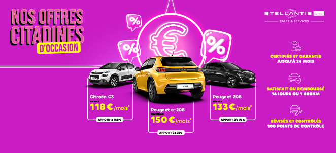 Offre LOA citadine - Stellantis &You Offre LOA citadine - Stellantis &You