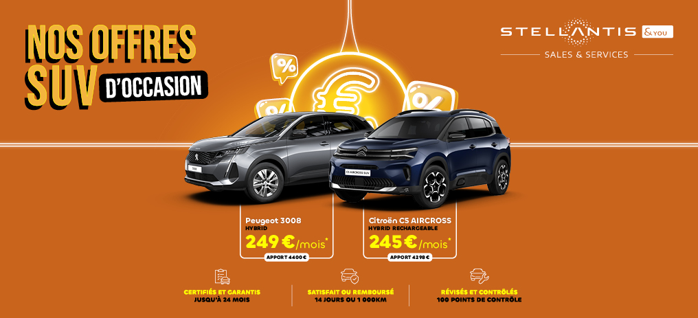 Offre LOA SUV - Stellantis &You Offre LOA SUV