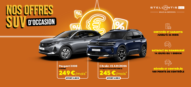 Offre LOA SUV - Stellantis &You Offre LOA SUV - Stellantis &You
