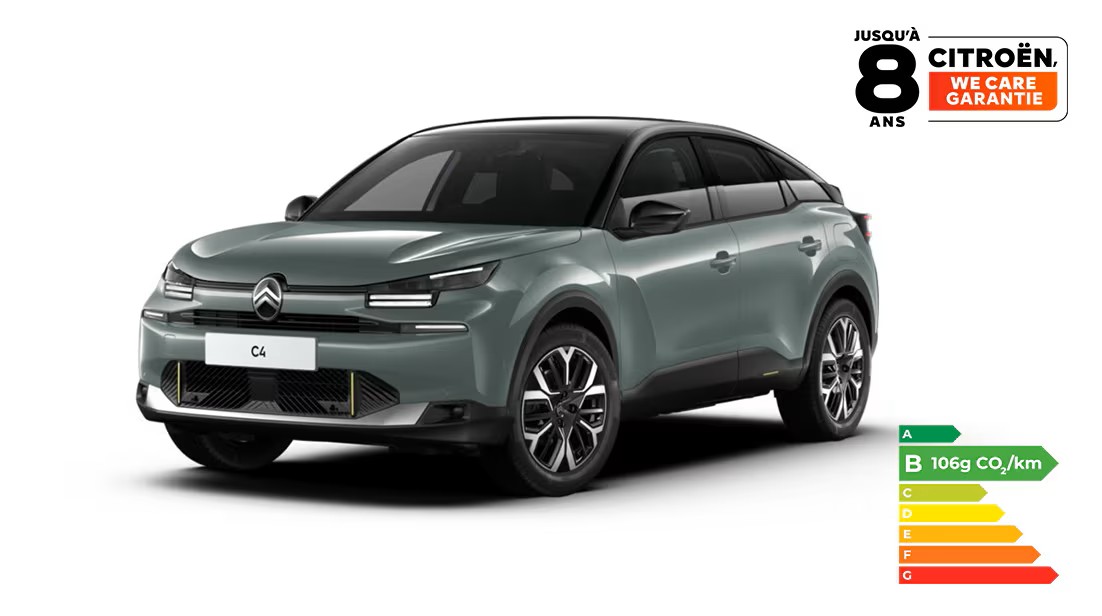 Nouvelle C4 Hybride 110ch, boîte automatique, YOU - Stellantis &You Nouvelle C4 Hybride 110ch, boîte automatique, YOU