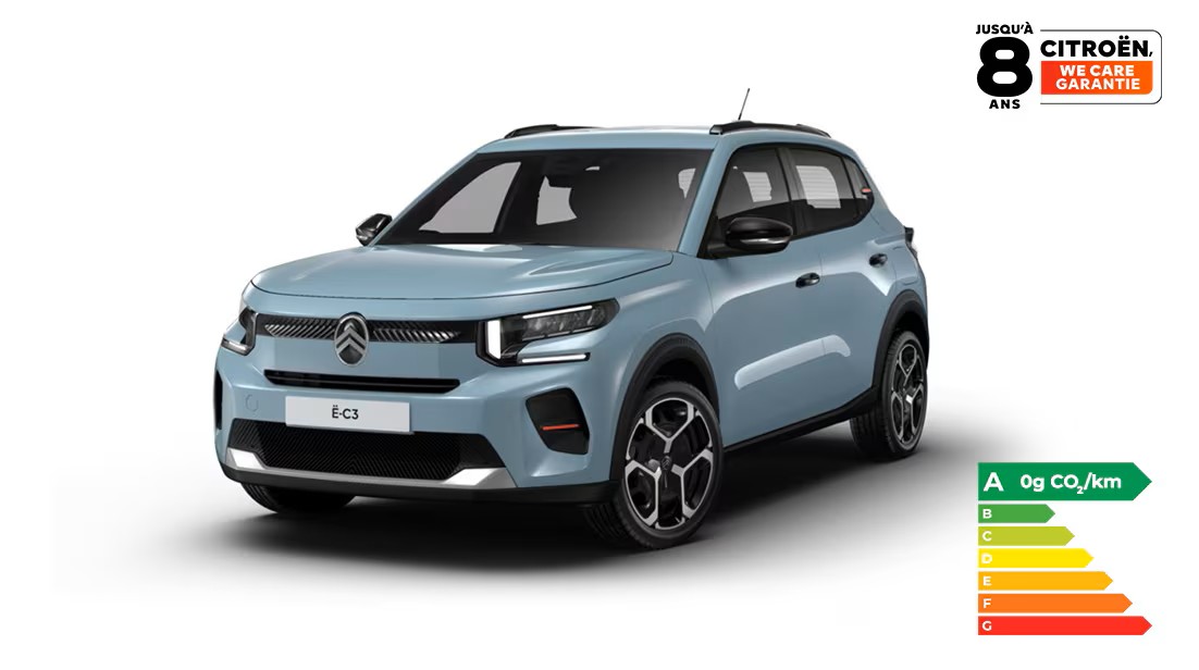 ë-C3 Électrique 113ch, autonomie urbaine, YOU - Stellantis &You ë-C3 Électrique 113ch, autonomie urbaine, YOU