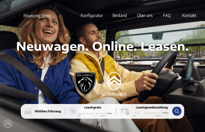 Neuwagen. Online. Leasen.