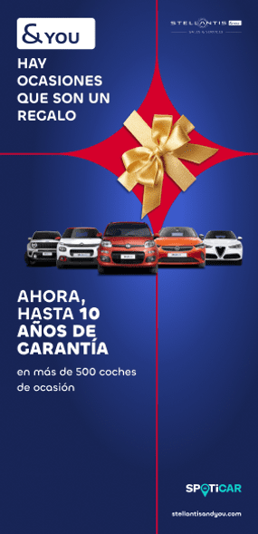 Ahora, tu coche de ocasión con hasta 10 años de garantía