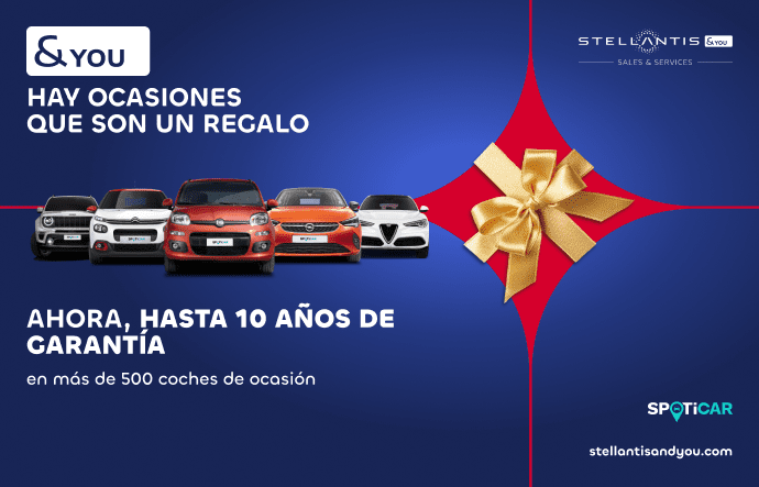 Ahora, tu coche de ocasión con hasta 10 años de garantía