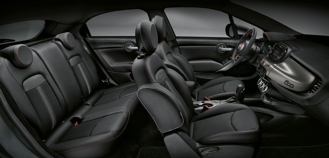 fiat 500x sport interior