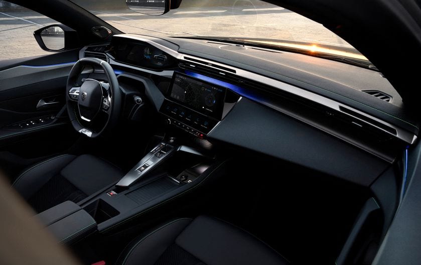 peugeot 308 break interieur sophistique