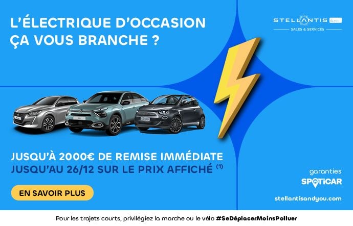 Roulez électrique à prix réduit !