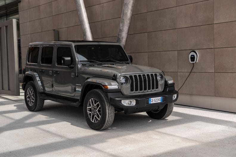 jeep wrangler overland electric