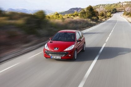 peugeot 206 auto sportowe